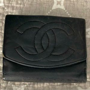 Chanel Timeless CC Black Wallet